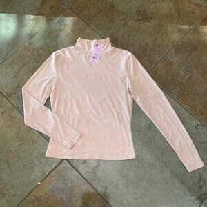 Wild Fable Women Pink Turtle Neck Long Sleeve Size Small Butter Bliss Soft